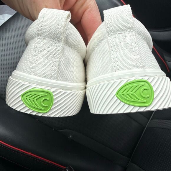 Cariuma Women’s OCA LOW off-white Canvas Shoes Size 9 NEW - Picture 7 of 7